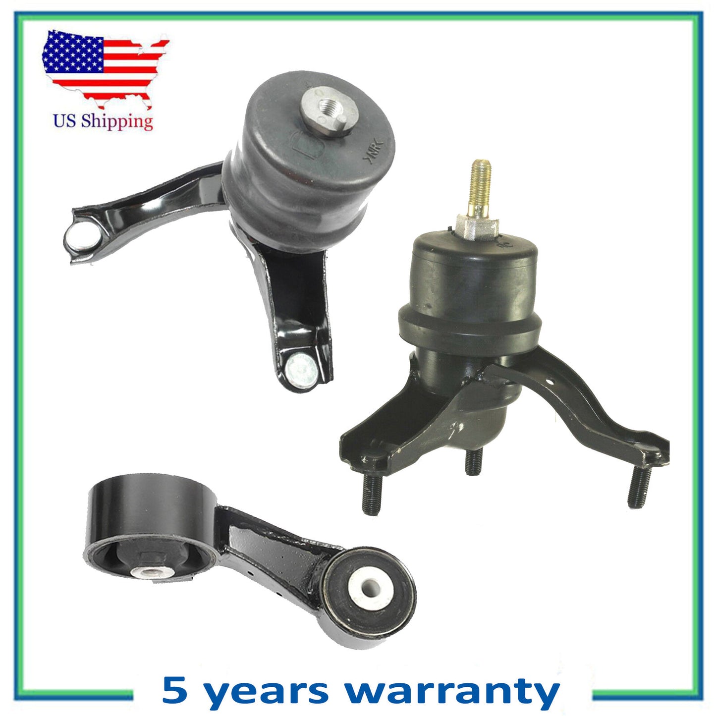 3PCS Motor & Trans Mount For 04-06 Toyota Camry Lexus ES330 3.3L 4212 4236 4207