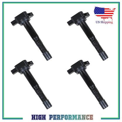 4 PCS Ignition Coil For UF583 5C1382 Acura CSX Honda Civic CR-V Element 2.0L