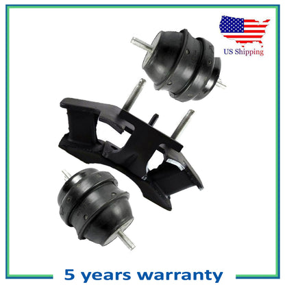 Engine Motor & Trans Mount For 2004 Cadillac CTS 3.2L Auto 5455 2 5373 Set