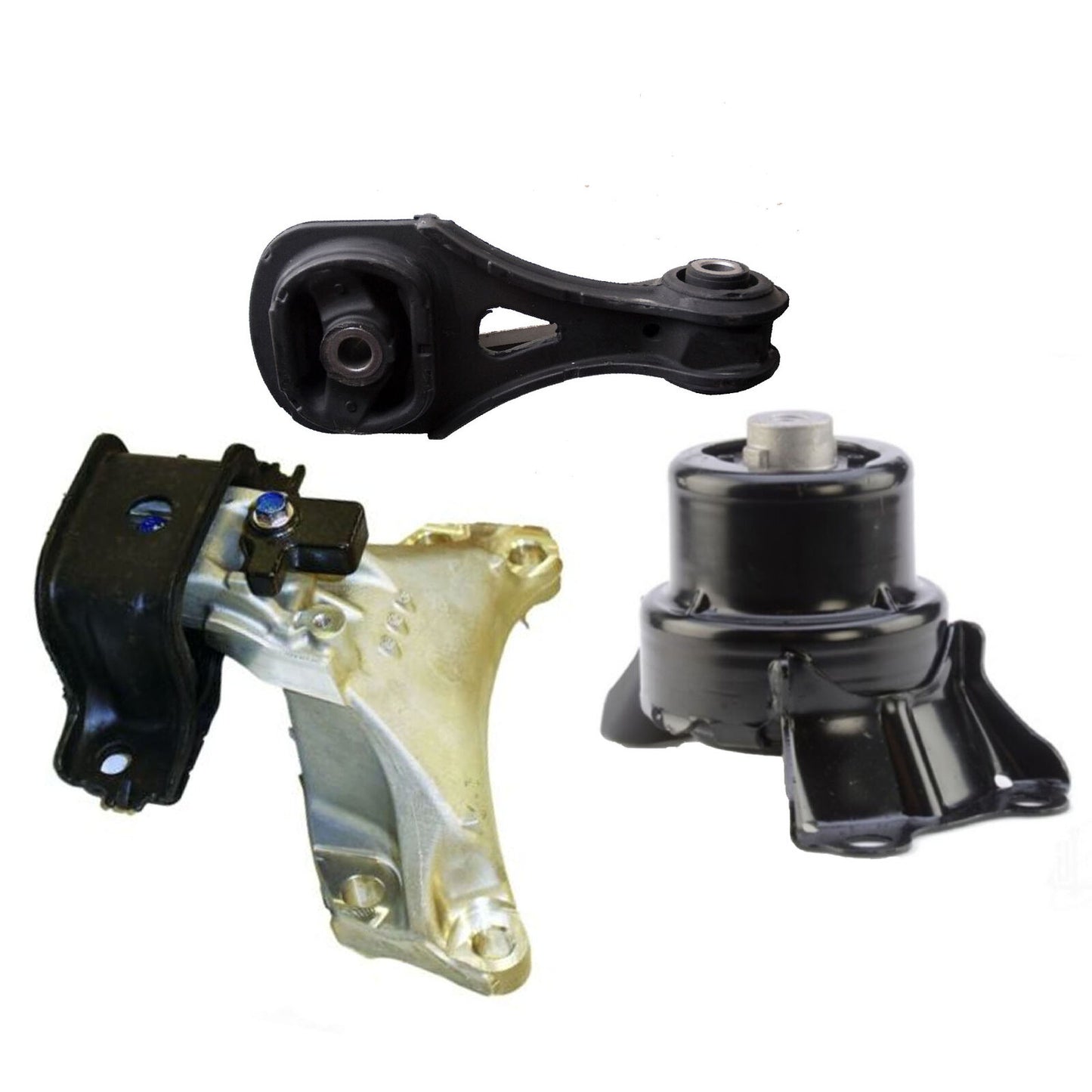 Set 3PCS MotorKing Moteur & Manuel Trans Montage Pour 16-18 Honda Hr-V 1.8L