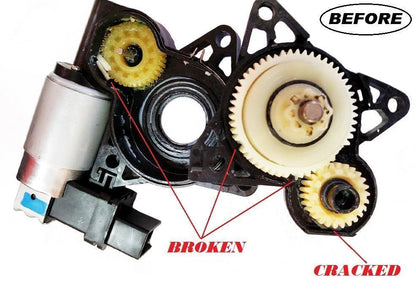 Power Window Motor Gear Regulator For RK1009 Mazda 2 3 6 CX-5 Set 5PCS