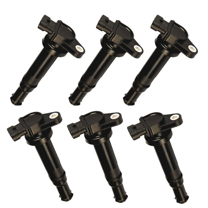 Juego 6PCS Encendido Bobina Para UF554 5C1782 C1725 Kia Optima Hyundai Santa Fe
