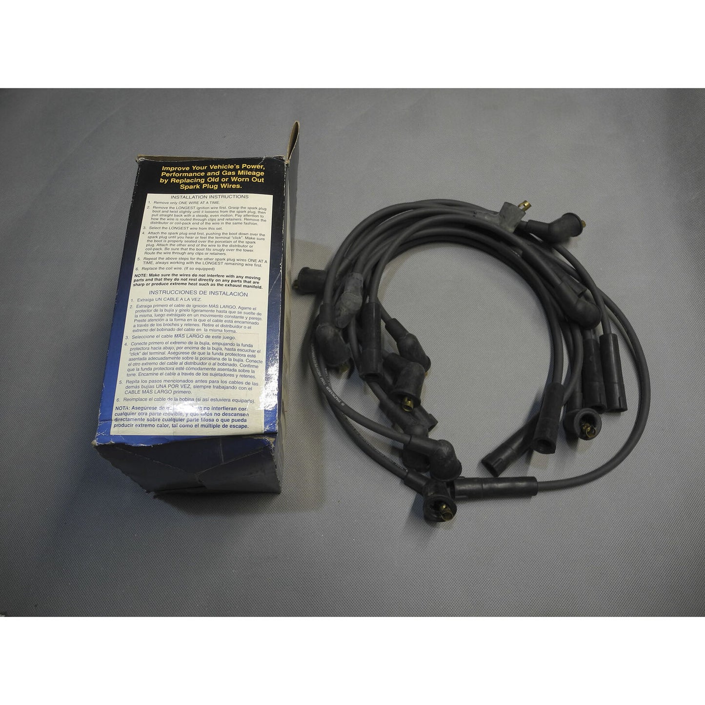 Nuevo Bujía Alambre Juego OEM PI4650 Para 1987-1989 Nissan Stanza 2.0L