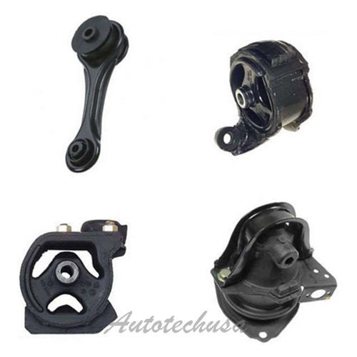 M445 Motor & Trans Mount For 90-93 Honda Accord 2.2L 4 PCS for Auto w/o Solenoid
