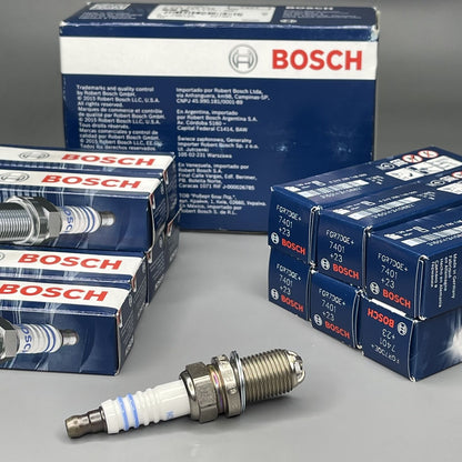 Bosch Nickel Spark Plug 7401 10PCS For AUDI A4 A6 S4 PEUGEOT 405 VW PASSAT VOLVO