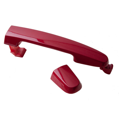 Rear Left & Right Set Outside Door Handle For Toyota Camry Corolla RAV4 3R3 Red