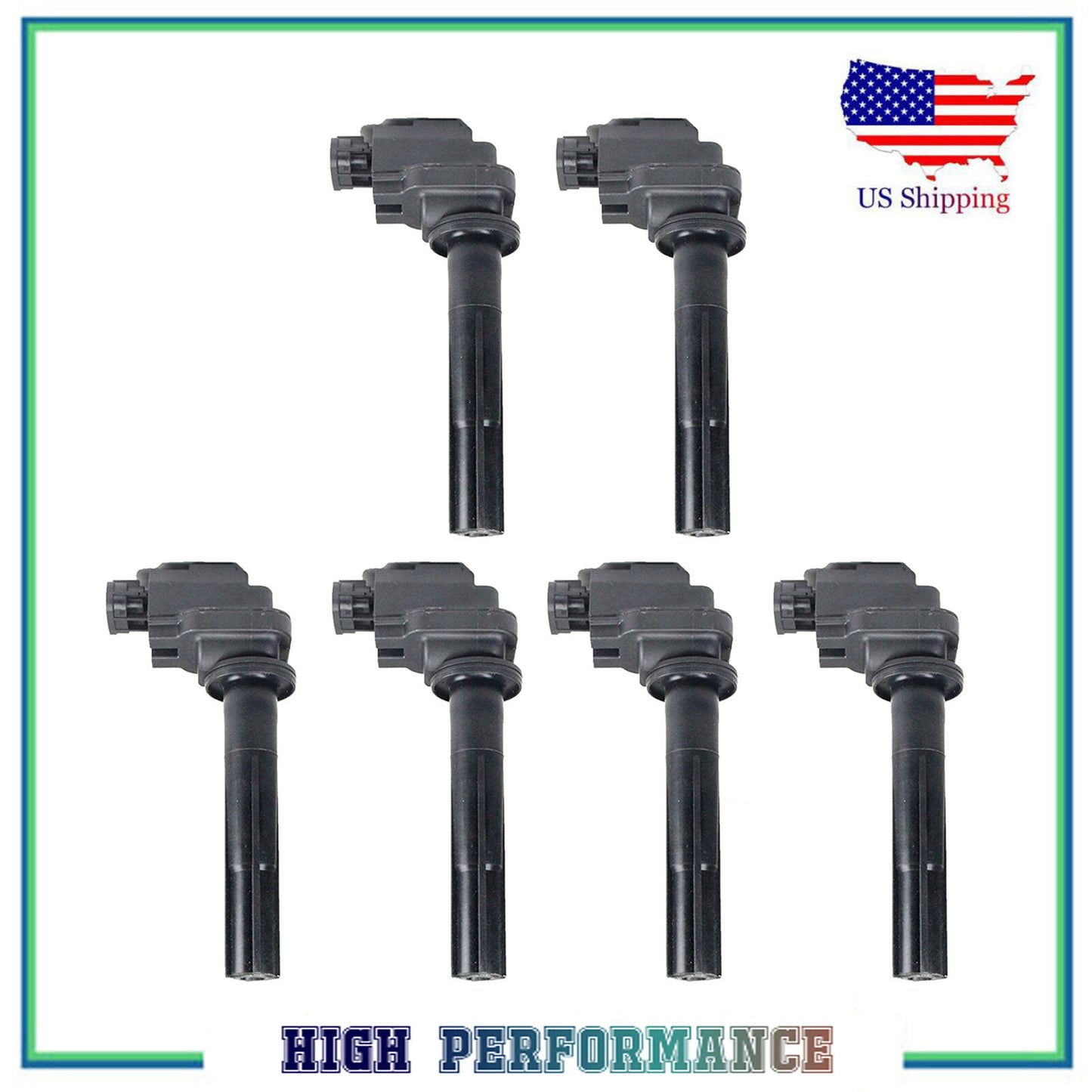 UF229 C1163 Allumage Bobine Set 6PCS Pour 1998-2000 Lexus GS400 LS400 SC400 4.0L