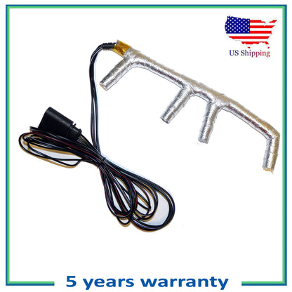 Improved 4-Wire Glow Plug Harness W/ Connector W/Thermo heat cover For 02 03 VW