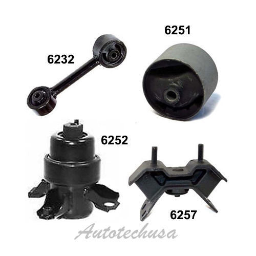 M904 Motor & Trans Montaje Juego 4PCS Para 1997-2001 Toyota Camry 3.0L Manual