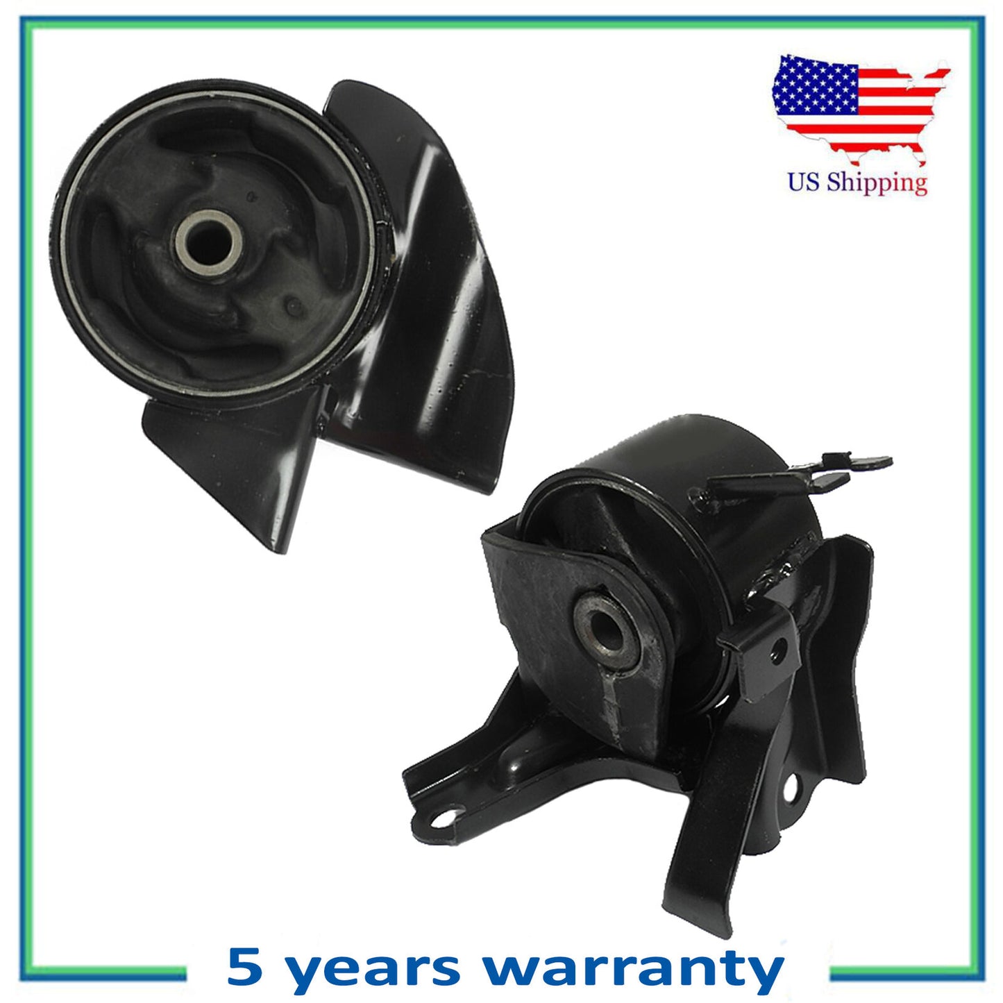 2PCS Moteur & Trans Montage Pour 05-09 Kia Sportage Hyundai Tucson 2.0L 7141