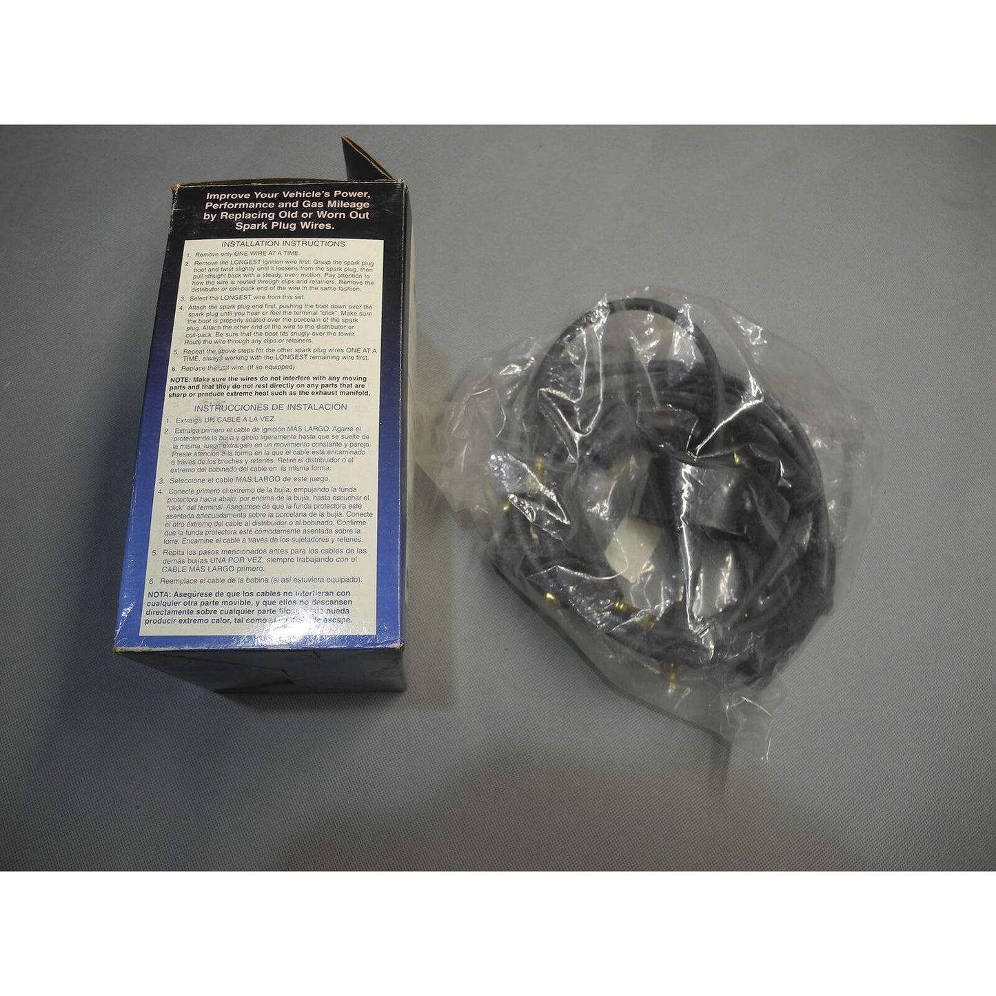 Spark Plug Wire Set OEM PI4703 For 1985-1987 Honda Accord Prelude 1.8L 2.0L