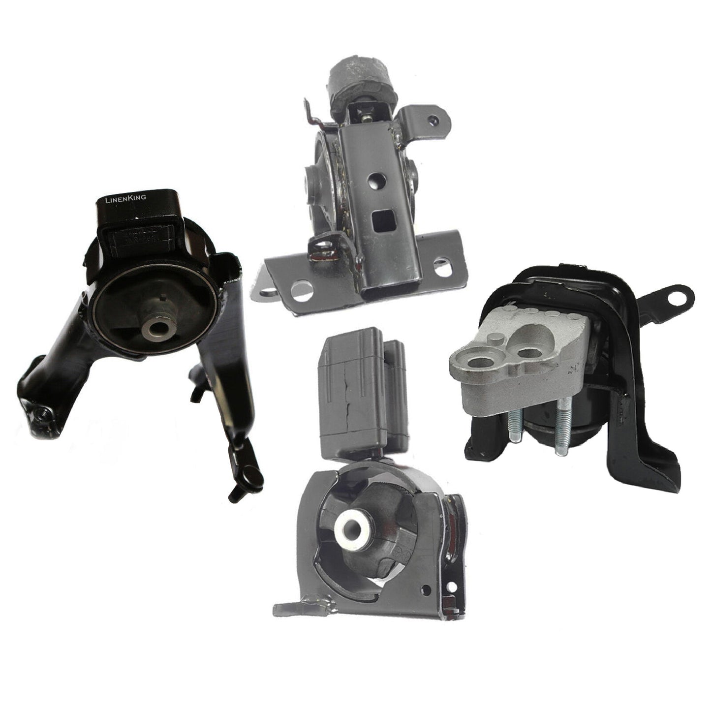 Set 4 pcs Engine Motor & Trans Mount Motorking For 05-06 Toyota Corolla XRS 1.8L