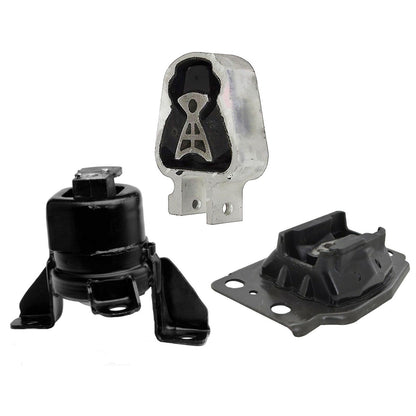 Set of 3PCS New Engine Motor & Transission Mount For 2013-2017 Ford Fusion 2.5L