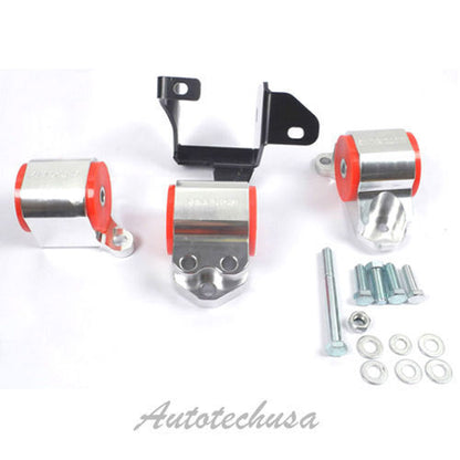 Billet Moteur Montage Kit Pour Honda Civic B&d Séries Ek Châssis Avec 3 Boulon