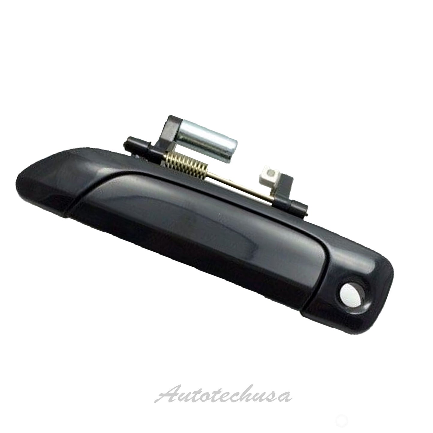 Front Left Outer Outside Door Handle For 2001-2005 Honda Civic Smooth Black