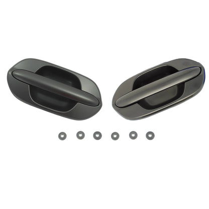 Posterior Par Exterior Puerta Mango 2PCS Juego Para 2003-2004 Honda Odyssey