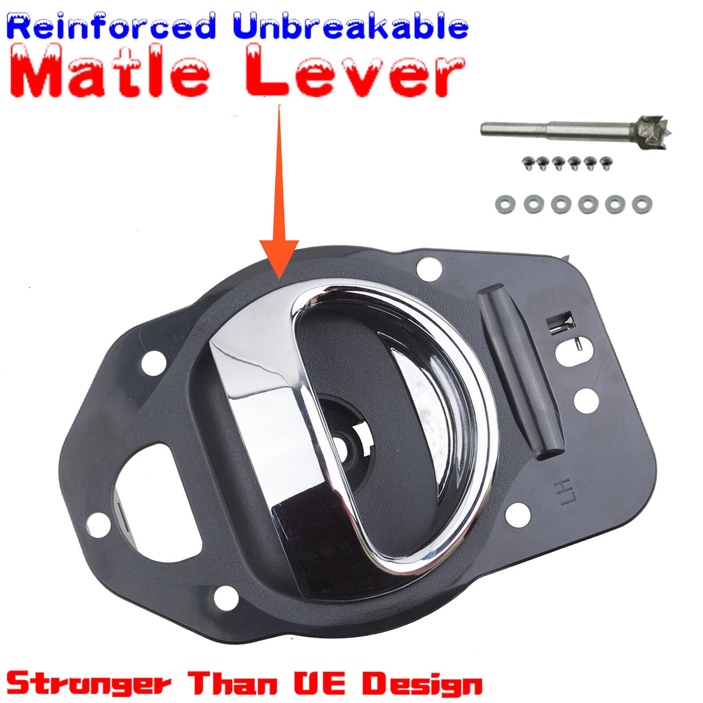 For 06-11 Chevy HHR UPGRADE Inner Interior Door Handle Front Rear Left Driver