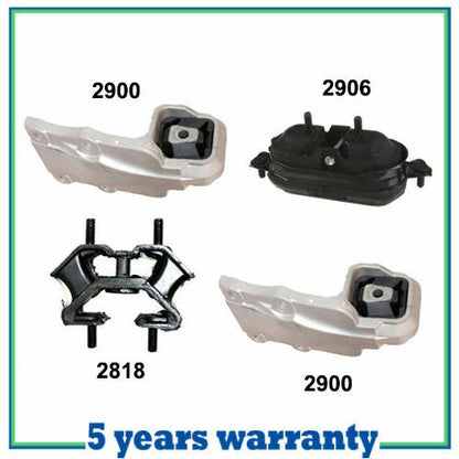 M941 Engine Motor & Trans Mount Set 4 PCS For 97-05 Chevrolet Venture 3.4 2WD