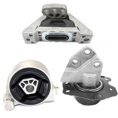 5324 3069 5325 Engine Motor & Trans Mount Auto For Set 3 Pontiac Chevrolet 3.4L