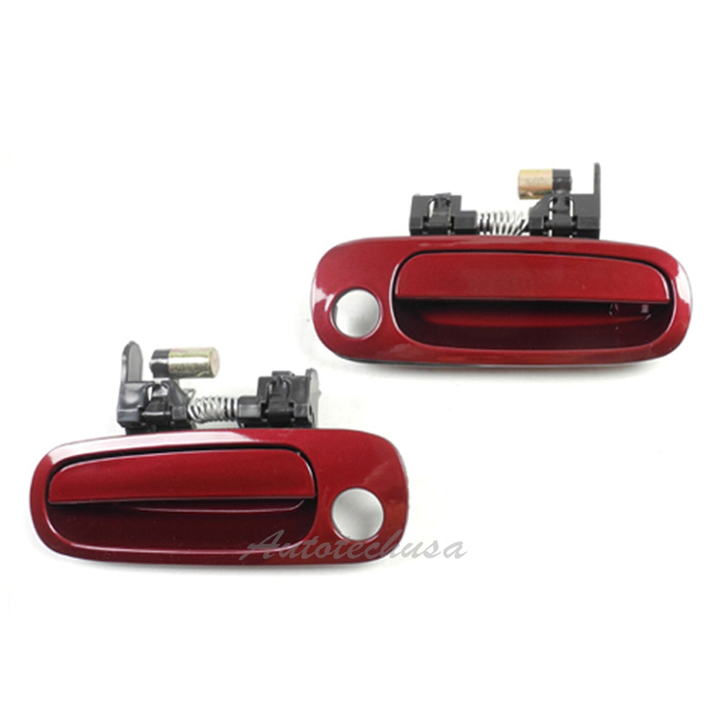 98-02 For Corolla Front L/R Pair 3M8 Burgundy Red Outside Door Handle DS134