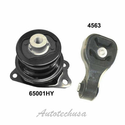 M813 Avant & Torque Arrière Montage Set 2PCS Pour 2009-2012 Honda 1.5L 65001