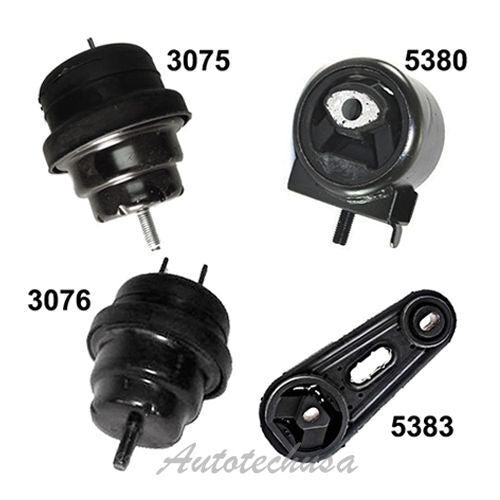 Engine & Trans Mount 4PCS For 04-07 Ford Freestar/for Mercury Monterey 3.9L 4.2L