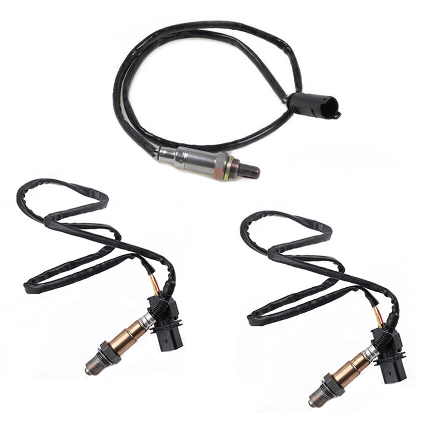 Para BMW E46 325i 325Ci 330i 530i X3 Oxygen Sensor Juego De 3 17215 17216 15680