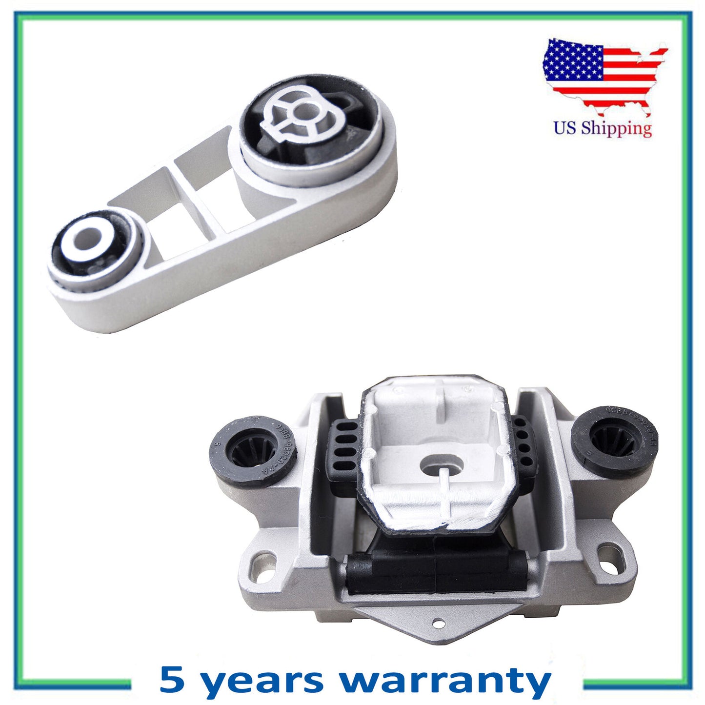 2PCS Motor & Transmisión Montaje Para 2001-2007 Ford Mondeo 2.0L 2.5L 3.0L