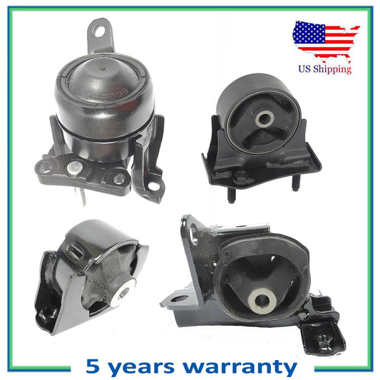 4PCS Motor & Trans Montaje Auto Trans Para 2001-2003 Toyota RAV4 2.0L