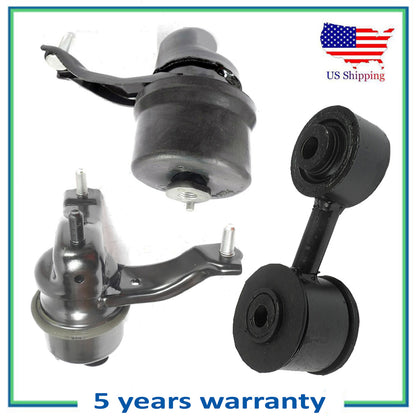 3PCS Engine Motor & Trans Mount For 2002-2006 Toyota Camry 2.4L 4211 4226 4207