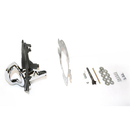 06-10 Jeep Commander Tan Chrome Bolt For Inside Door Handle Front or Rear Right