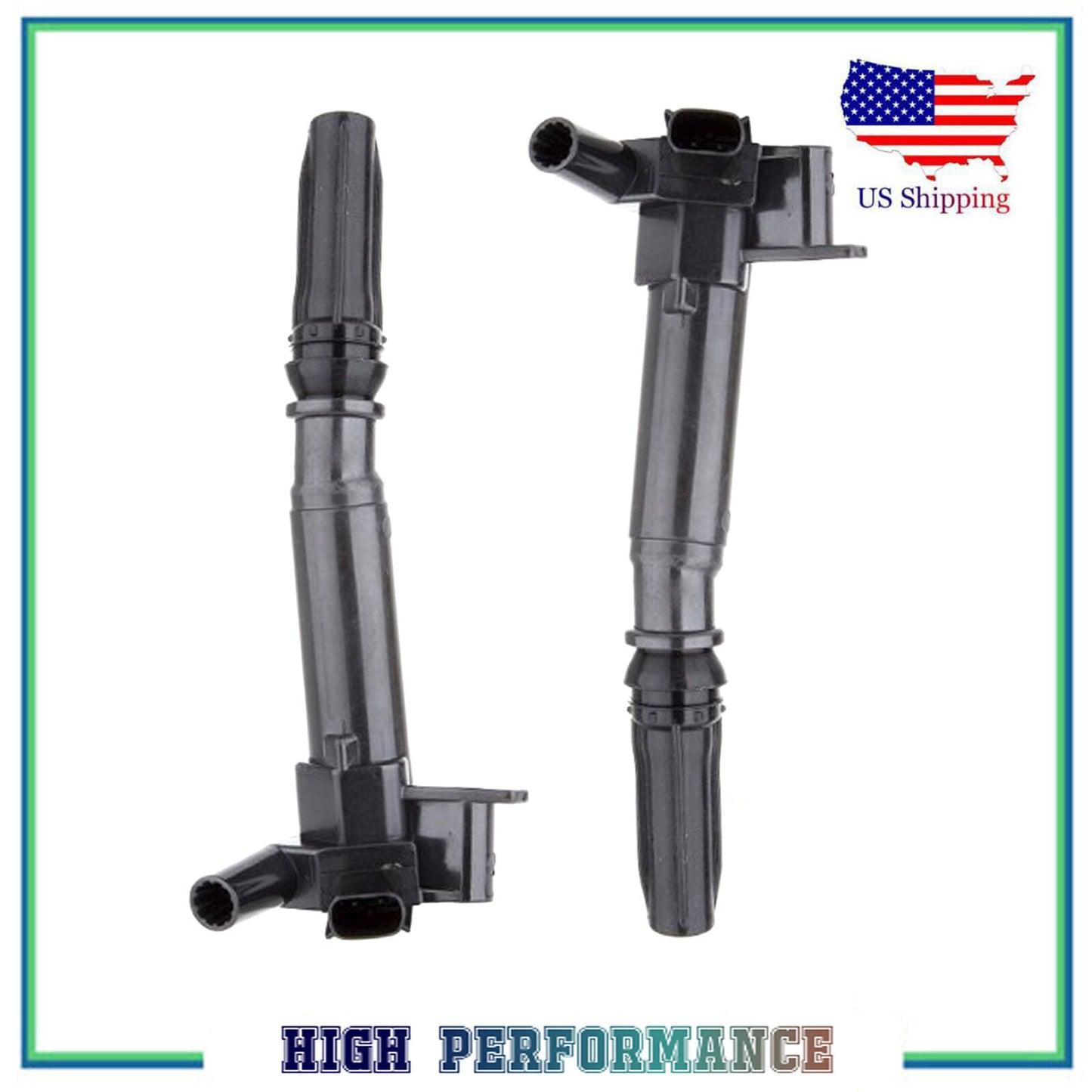 Set 2PCS UF631 DG525 Accensione Bobina Per 2011-2017 Ford F-250 F-350 Super Duty