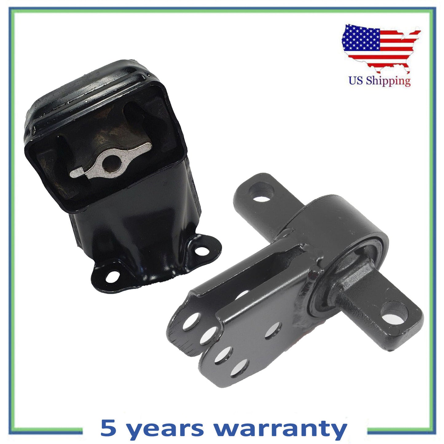 2PCS Anteriore Sinistro Motore & Differenziale Montante Per Jeep Grande Cherokee