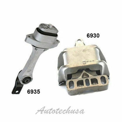 M653 Moteur & Trans Montage Set 2PCS Pour 1999-2004 Volkswagen Jetta GLS 2.8L