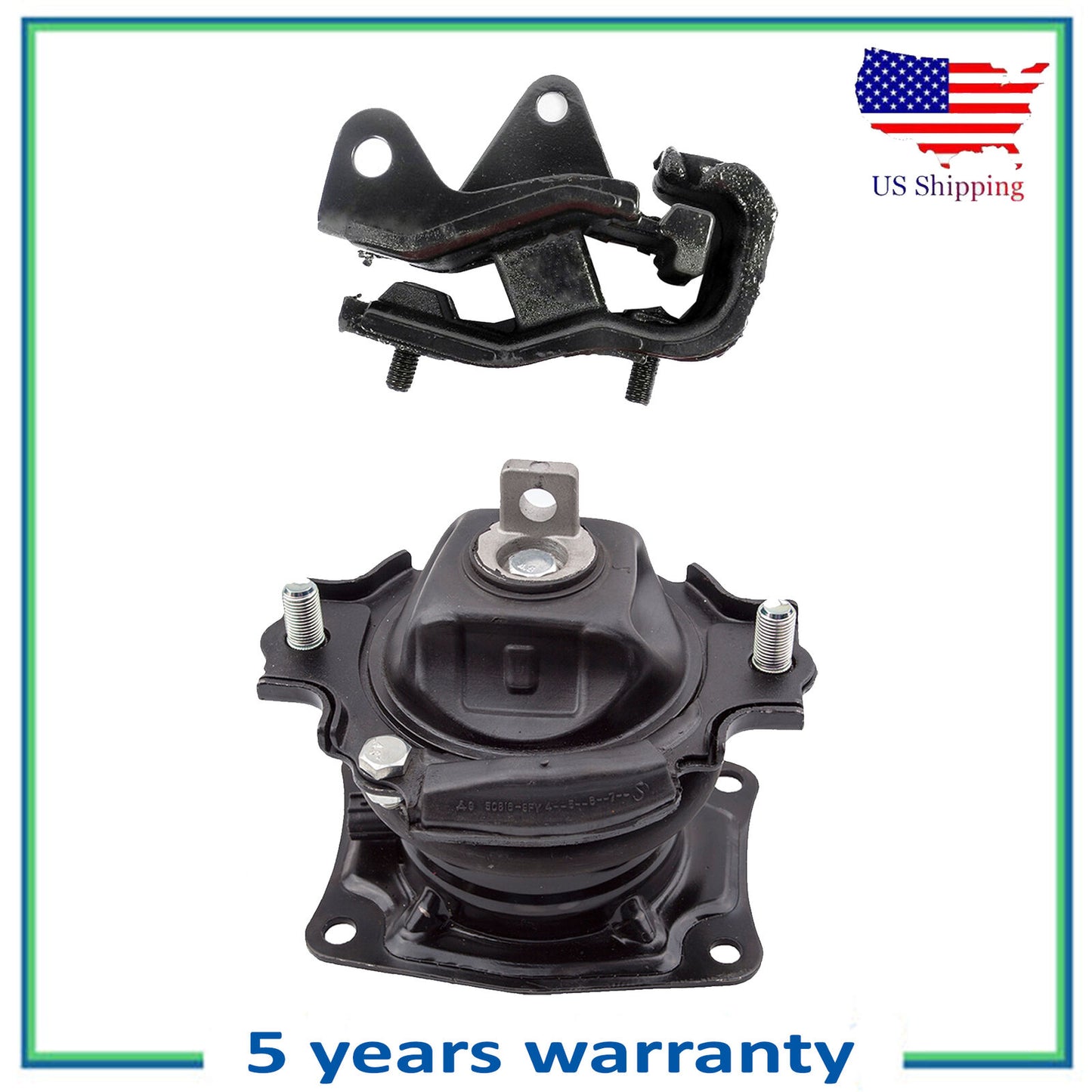 2PCS 65026EL 4558 i-Vtec Motor & Trans Montaje Para 2007 Honda Odyssey 3.5L