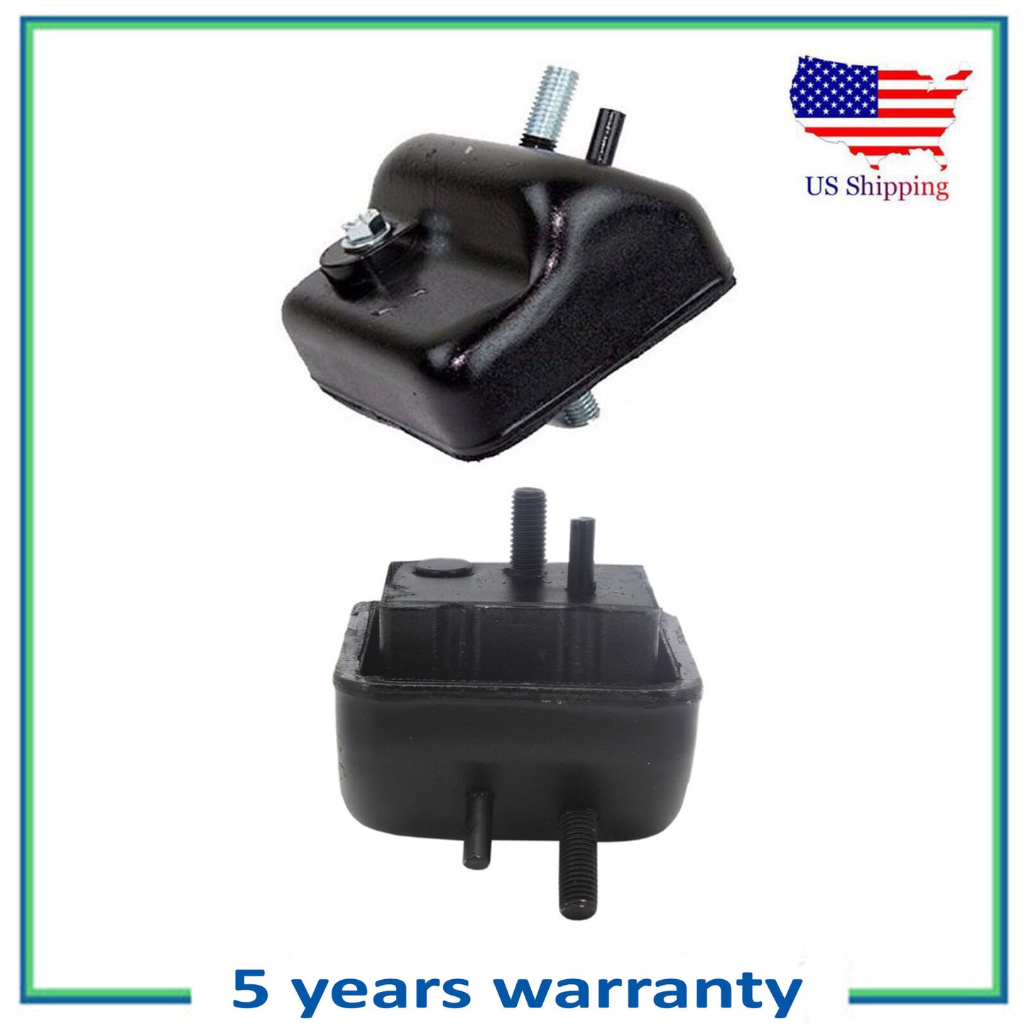 Front L & R Engine Mount For Set Ford Mazda Bronco II Range B4000 2WD