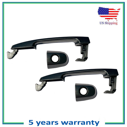 Front Left & Right Set Outer Door Handle For Toyota Camry Corolla RAV4 1E3 Gray