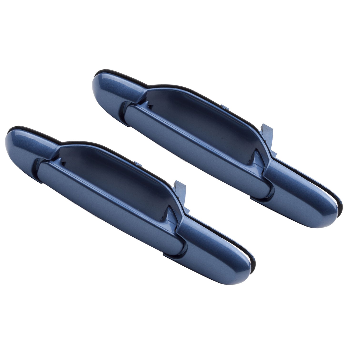 Rear Pair Set 2 Outside Door Handle For 98-03 Toyota Sienna Denim Blue Mica 8L9