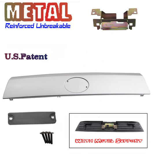 Tailgate Handle Garnish Trim Strip Primed For 2005 2006-2010 Scion tC Silver 1F7