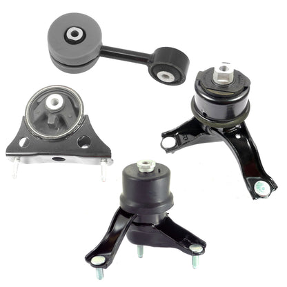 4PCS Engine Motor & Trans Mount Polyurethane For 04-07 Toyota Highlander