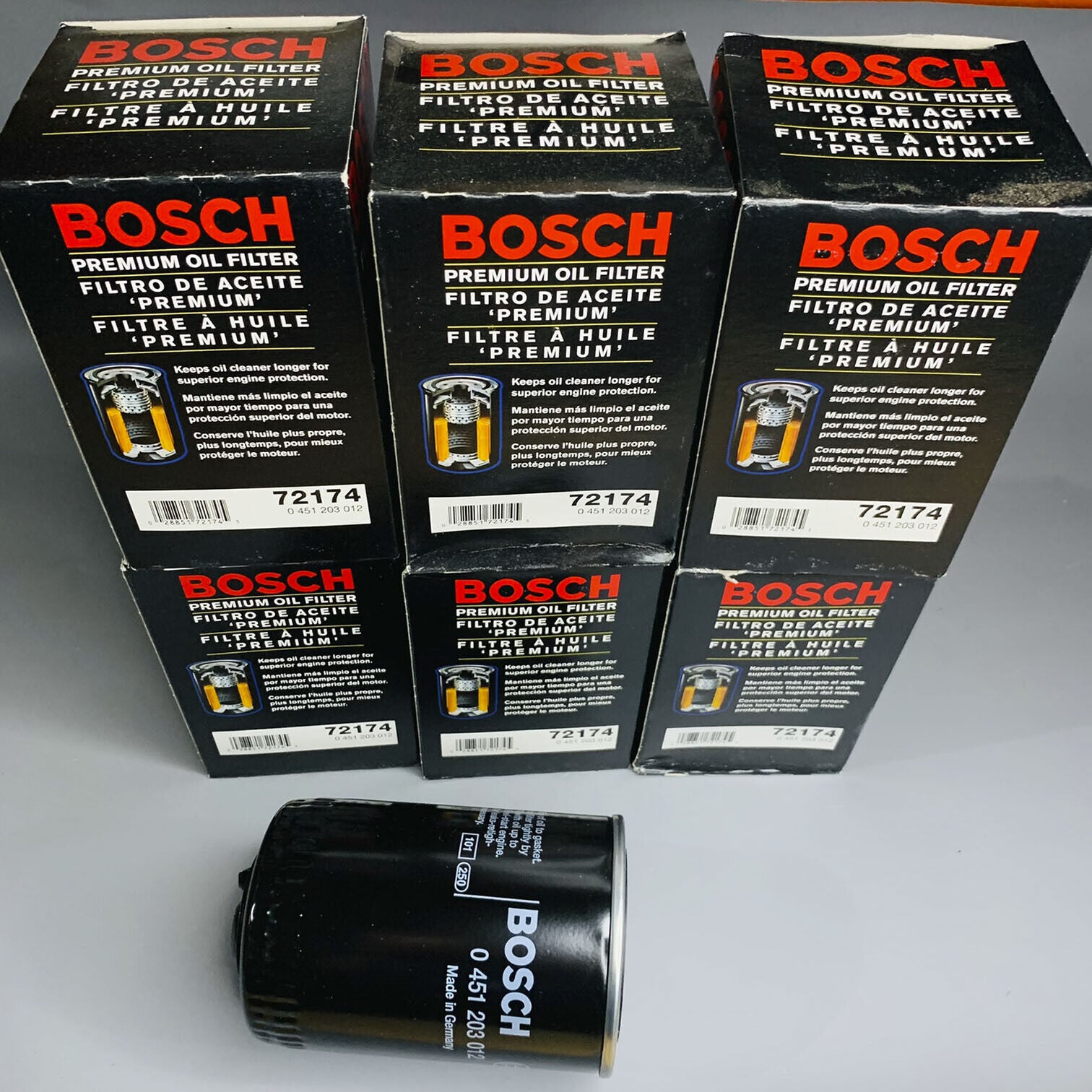 For 1965 2006 AUDI FERRARI NISSAN PORSCHE VW VOLVO 72174 BOSCH OIL