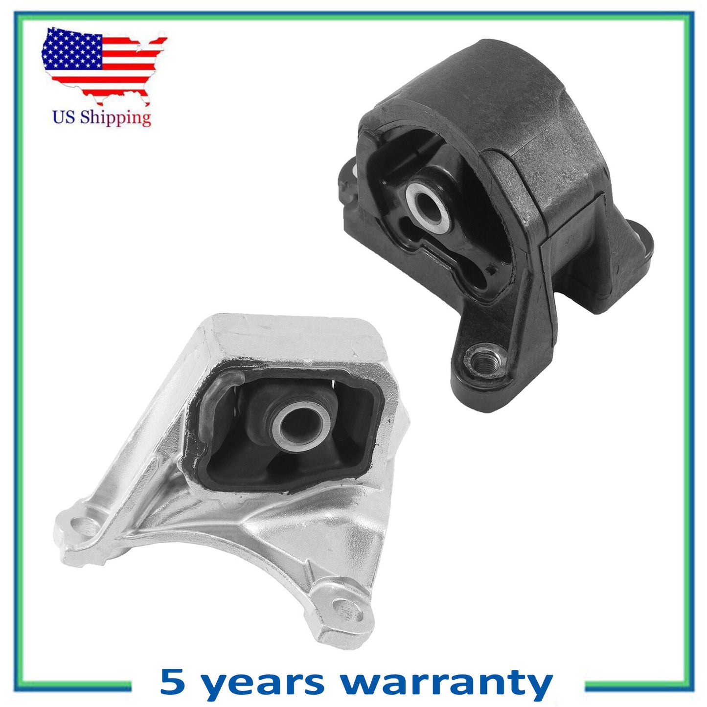 2PCS Engine Motor Mount Manual Trans For 2002-2006 Honda Civic 4549 4508