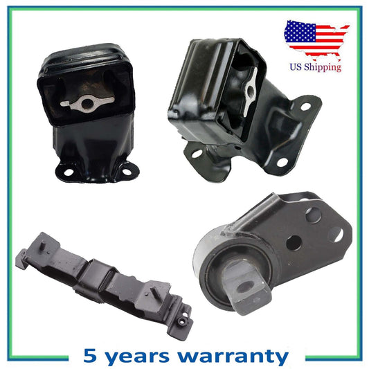 4 PCS Engine Motor Mount & Trans. Mount For 05-10 Jeep Commander 5.7L Auto