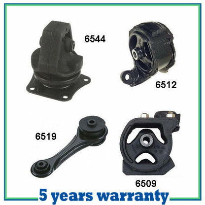 M605 Motor & Trans Montaje 4PCS Para 90-93 Honda Accord 2.2L Ex Para Manual