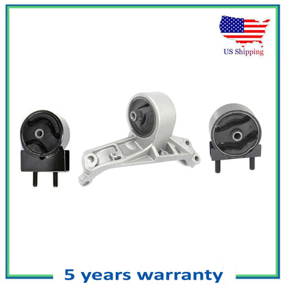 3PCS Engine Motor & Trans Mount For 1999-2002 Suzuki Esteem 1.8L 6824 6828 6821