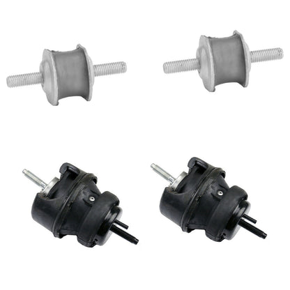 Set Left & Right Engine Motor & Trans Mount For 08-14 Cadillac CTS 3.0L 3.6L RWD