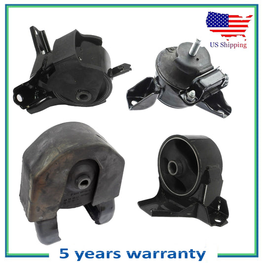 4PCS Engine Motor & Transmission Mount For 2007-2008 Hyundai Azera Sonata 3.3L