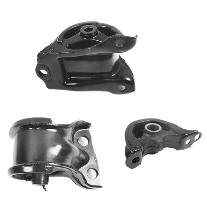 Set 3 Engine Motor Mount For 1992-1995 Honda Civic 1.5L 6520 6533 6506