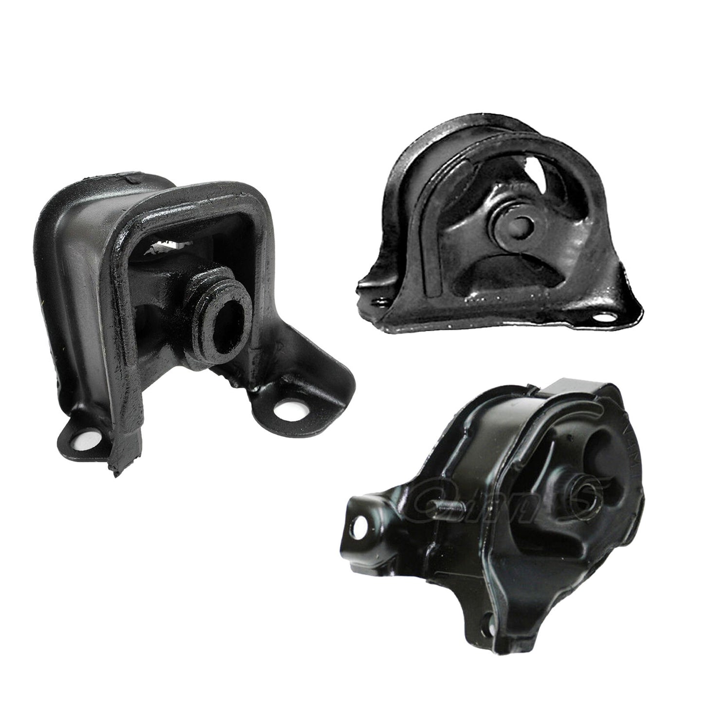 Set 3PCS Engine Motor & Trans Mount Manual For 94-95 Honda Accord 2.2L DX LX
