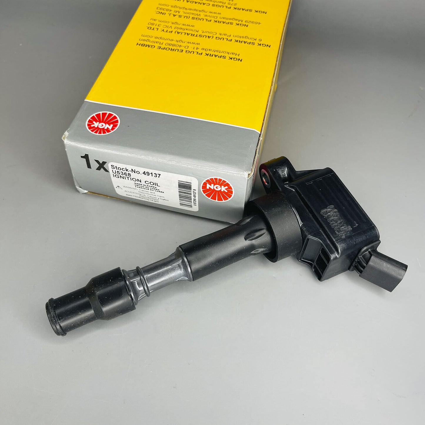 NGK Encendido Bobina U5368 49137 Para Hyundai Elantra Gt Kona Veloster